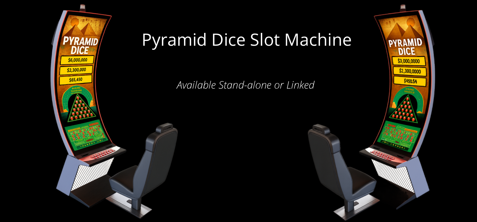 pyramid dice video slot machine